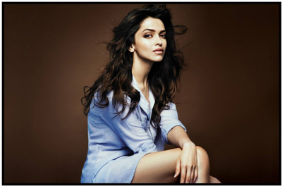 

Aabhaas Deepika Padukone Wall Poster Fine Art Print(12 inch X 18 inch, Rolled)