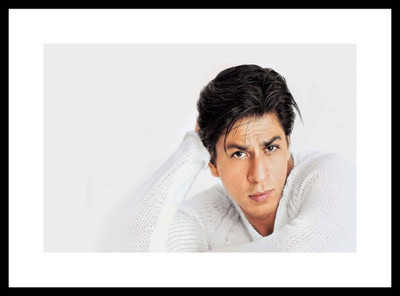 Aabhaas Shahrukh Khan Wall Poster Fine Art Print(12 inch X 18 inch, Rolled)