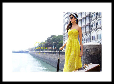 

Aabhaas Anushka Sharma Wall Poster Fine Art Print(12 inch X 18 inch, Rolled)