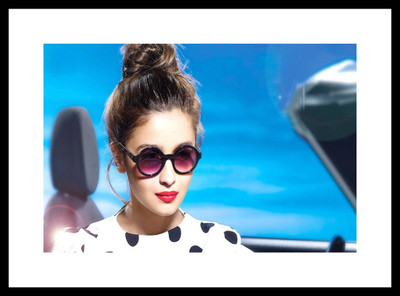 

Aabhaas Alia Bhatt Wall Poster Fine Art Print(12 inch X 18 inch, Rolled)