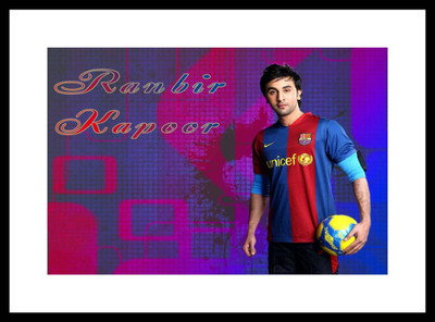 

Aabhaas Ranbir Kapoor Wall Poster Fine Art Print(12 inch X 18 inch, Rolled)
