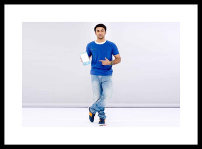 

Aabhaas Ranbir Kapoor Wall Poster Fine Art Print(12 inch X 18 inch, Rolled)