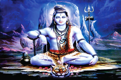 

Aabhaas Shiva Wall Poster Fine Art Print(12 inch X 18 inch, Rolled)
