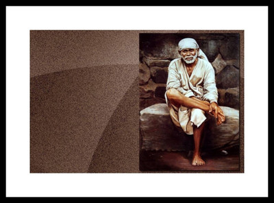 

Aabhaas Sai Baba Wall Poster Fine Art Print(12 inch X 18 inch, Rolled)