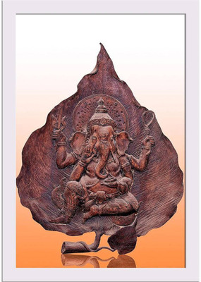 

Aabhaas Ganesha Wall Poster Fine Art Print(12 inch X 18 inch, Rolled)