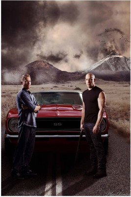 

Aabhaas Paul Walker Wall Poster Fine Art Print(12 inch X 18 inch, Rolled)