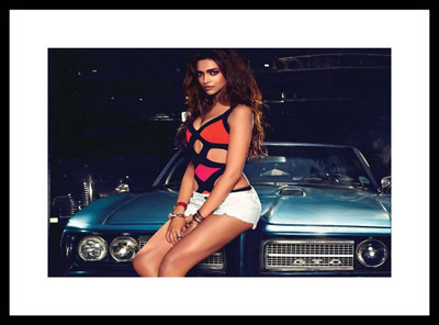 

Aabhaas Deepika Padukone Wall Poster Fine Art Print(12 inch X 18 inch, Rolled)