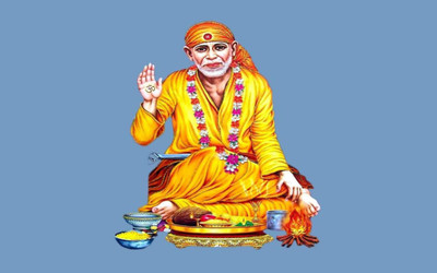 

Aabhaas Sai Baba Wall Poster Fine Art Print(12 inch X 18 inch, Rolled)