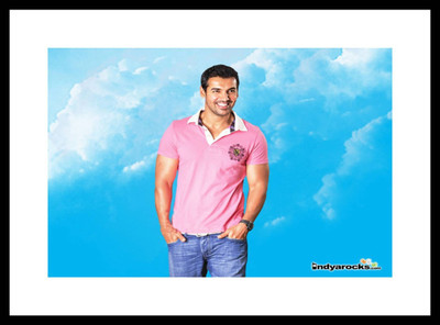 

Aabhaas John Abraham Wall Poster Fine Art Print(12 inch X 18 inch, Rolled)