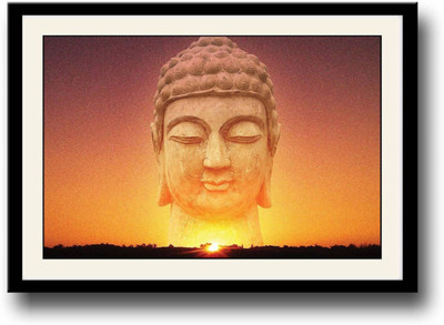 

Aabhaas Buddha Wall Poster Fine Art Print(12 inch X 18 inch, Rolled)