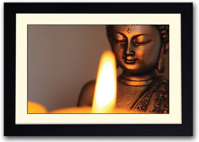 

Aabhaas Buddha Wall Poster Fine Art Print(12 inch X 18 inch, Rolled)