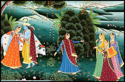 

Aabhaas Krishna Wall Poster Fine Art Print(12 inch X 18 inch, Rolled)