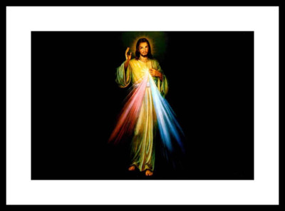 

Aabhaas Jesus Christ Wall Poster Fine Art Print(12 inch X 18 inch, Rolled)