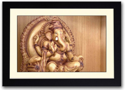 

Aabhaas Ganesha Wall Poster Fine Art Print(12 inch X 18 inch, Rolled)