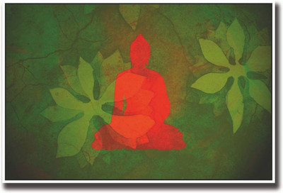 

Aabhaas Buddha Wall Poster Fine Art Print(12 inch X 18 inch, Rolled)