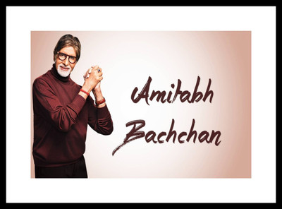 

Aabhaas Amitabh Bachhan Wall Poster Fine Art Print(12 inch X 18 inch, Rolled)