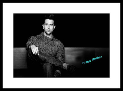 

Aabhaas Hrithik Roshan Wall Poster Fine Art Print(12 inch X 18 inch, Rolled)
