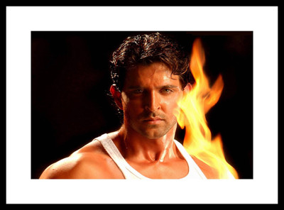 

Aabhaas Hrithik Roshan Wall Poster Fine Art Print(12 inch X 18 inch, Rolled)