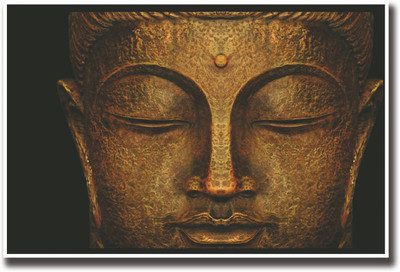 

Aabhaas Buddha Wall Poster Fine Art Print(12 inch X 18 inch, Rolled)