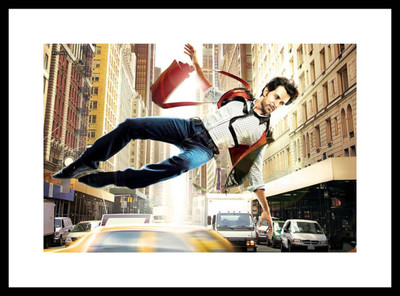 

Aabhaas Hrithik Roshan Wall Poster Fine Art Print(12 inch X 18 inch, Rolled)