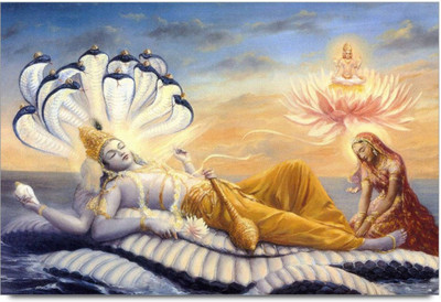 

Aabhaas Krishna Wall Poster Fine Art Print(12 inch X 18 inch, Rolled)