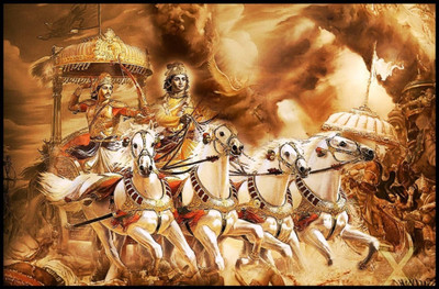 

Aabhaas Krishna Wall Poster Fine Art Print(12 inch X 18 inch, Rolled)