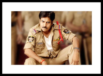 

Aabhaas Pawan Kalyan Wall Poster Fine Art Print(12 inch X 18 inch, Rolled)