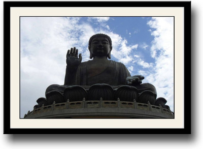 

Aabhaas Buddha Wall Poster Fine Art Print(12 inch X 18 inch, Rolled)