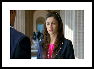 

Aabhaas Alia Bhatt Wall Poster Fine Art Print(12 inch X 18 inch, Rolled)