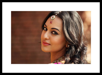 

Aabhaas Sonakshi Sinha Wall Poster Fine Art Print(12 inch X 18 inch, Rolled)