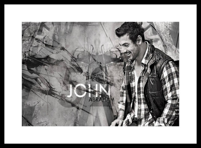 

Aabhaas John Abraham Wall Poster Fine Art Print(12 inch X 18 inch, Rolled)