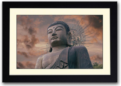 

Aabhaas Buddha Wall Poster Fine Art Print(12 inch X 18 inch, Rolled)