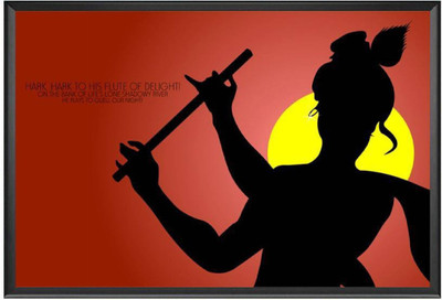 

Aabhaas Krishna Wall Poster Fine Art Print(12 inch X 18 inch, Rolled)