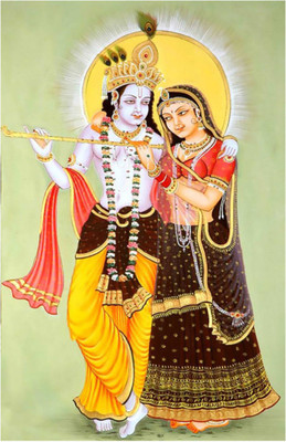 

Aabhaas Krishna Wall Poster Fine Art Print(12 inch X 18 inch, Rolled)
