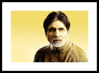 Aabhaas Amitabh Bachhan Wall Poster Fine Art Print(12 inch X 18 inch, Rolled)