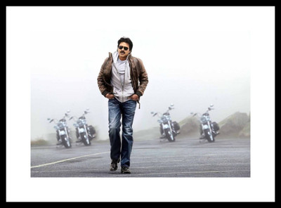 

Aabhaas Pawan Kalyan Wall Poster Fine Art Print(12 inch X 18 inch, Rolled)