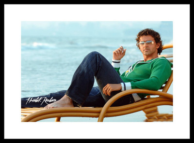 

Aabhaas Hrithik Roshan Wall Poster Fine Art Print(12 inch X 18 inch, Rolled)