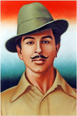 

Aabhaas Bhagat Singh Wall Poster Fine Art Print(12 inch X 18 inch, Rolled)