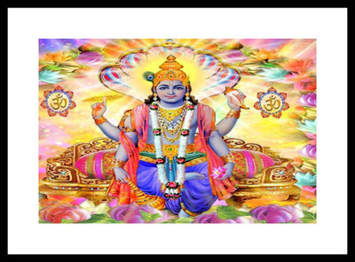 

Aabhaas Vishnu Wall Poster Fine Art Print(12 inch X 18 inch, Rolled)