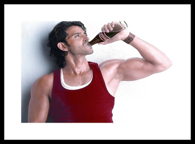 

Aabhaas Hrithik Roshan Wall Poster Fine Art Print(12 inch X 18 inch, Rolled)
