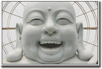

Aabhaas Buddha Wall Poster Fine Art Print(12 inch X 18 inch, Rolled)