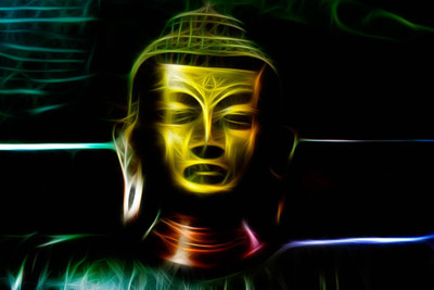 

Aabhaas Buddha Wall Poster Fine Art Print(12 inch X 18 inch, Rolled)