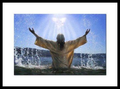 

Aabhaas Jesus Christ Wall Poster Fine Art Print(12 inch X 18 inch, Rolled)