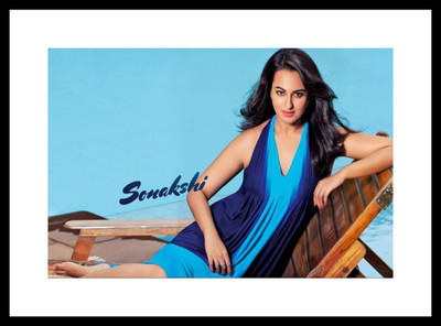 

Aabhaas Sonakshi Sinha Wall Poster Fine Art Print(12 inch X 18 inch, Rolled)
