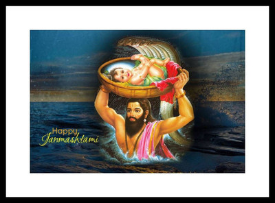

Aabhaas Krishna Wall Poster Fine Art Print(12 inch X 18 inch, Rolled)