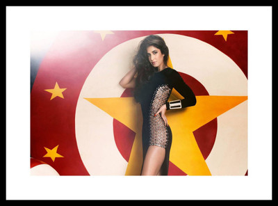 

Aabhaas Katrina kaif Wall Poster Fine Art Print(12 inch X 18 inch, Rolled)