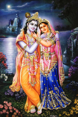 

Aabhaas Krishna Wall Poster Fine Art Print(12 inch X 18 inch, Rolled)