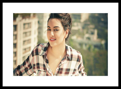 

Aabhaas Sonakshi Sinha Wall Poster Fine Art Print(12 inch X 18 inch, Rolled)