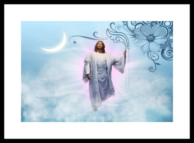 

Aabhaas Jesus Christ Wall Poster Fine Art Print(12 inch X 18 inch, Rolled)