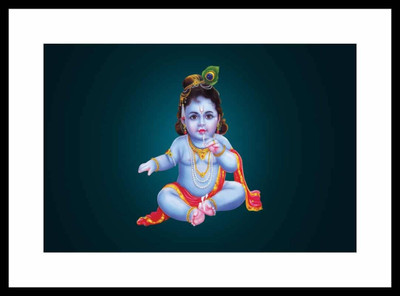 

Aabhaas Krishna Wall Poster Fine Art Print(12 inch X 18 inch, Rolled)